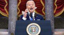 Imagen de Biden arremetió contra Trump en el aniversario del ataque al Congreso de EEUU