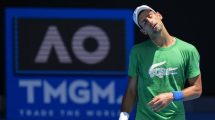 Imagen de Djokovic fue incluido en el sorteo del Abierto de Australia pese a su posible deportación