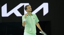 Imagen de Medvedev le ganó el partido del torneo a Auger-Aliassime y está en semis del Australian Open