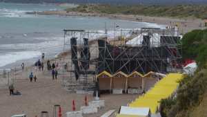 Las Grutas: No quieren que se restrinja el uso de las playas por eventos privados