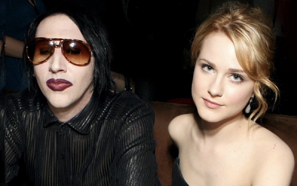 Evan Rachel Wood reveló que Marilyn Manson la violó en cámara mientras rodaba un videoclip. 