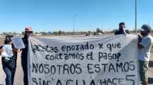 Imagen de Tras firmar un acuerdo se levantó el corte en Neuquén por falta de agua