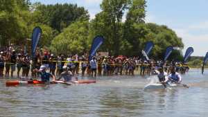 Pinta y Lucero volvieron a ganar y están al frente de la general en la Regata del Río Negro