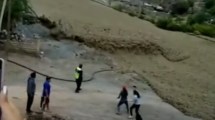 Imagen de Un gigantesco alud dividió en dos a un pueblo de Salta