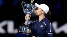 Imagen de Barty hizo historia con su título en el Abierto de Australia