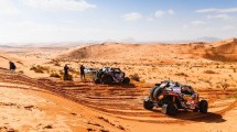 Imagen de Zille padeció la exigencia del Dakar