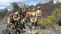 Imagen de Splif logró contener los focos del incendio en su jurisdicción, al sur de Bariloche