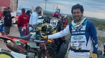 Imagen de Iván Martín ganó en su categoría de motos el SARR 2022