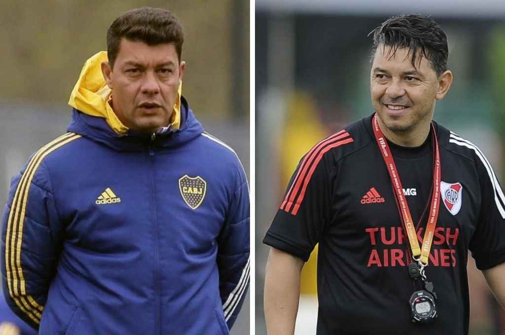 Battaglia y Gallardo buscan la primera victoria en la Copa de la Liga Profesional 2022, donde Boca y River no pudieron ganar en el debut. 