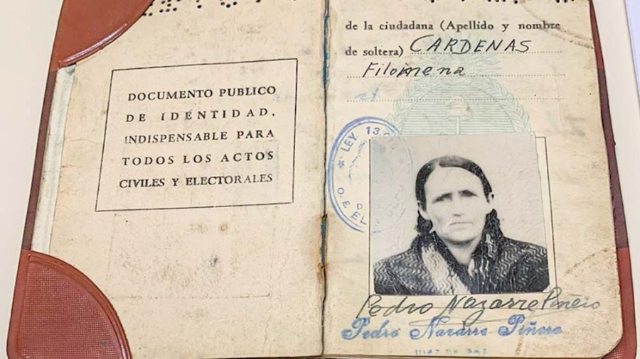 Filomena tramitó si Libreta Cívica cuando era niña. Foto: Gentileza