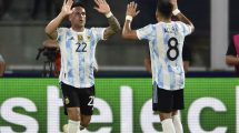 Imagen de El gesto de Acuña con un hincha y el dato que comparte con Lautaro Martínez