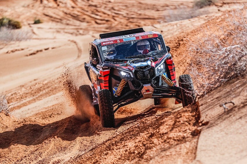 Zille ganó por primera vez una etapa en el Rally Dakar. Gentileza.