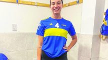 Imagen de Candela Díaz, la neuquina que juega para Boca en la Liga Argentina de vóley