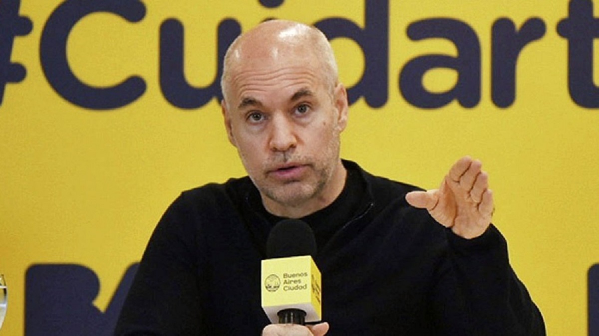 Horacio Rodríguez Larreta, jefe de Gobierno de la ciudad de Buenos Aires. 