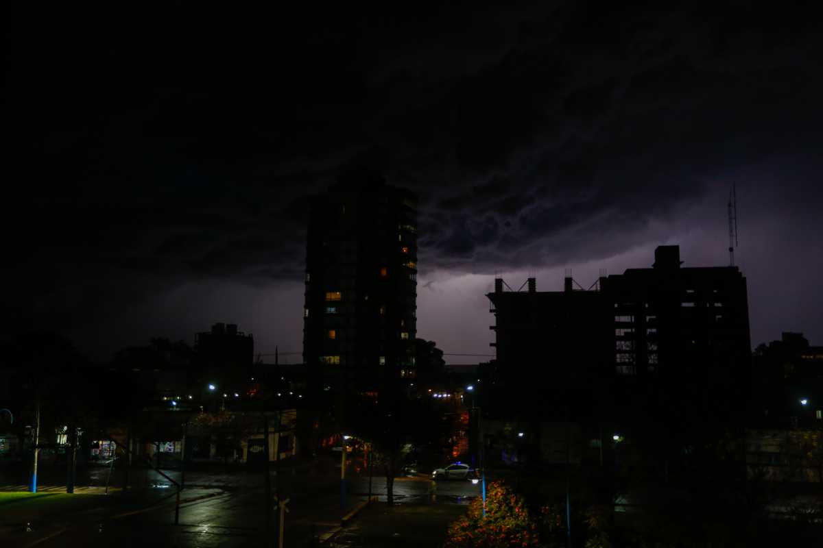 Tormentas con alerta en Neuquén. Foto: archivo Juan Thomes. 