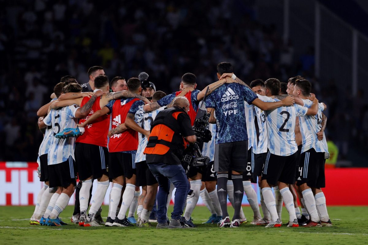 La Selección volvió a dar una muestra de unidad y compañerismo.