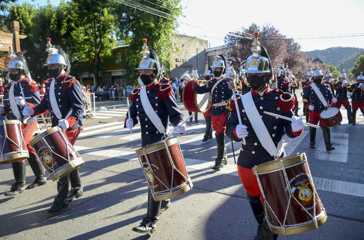 Desfile aniversario San Martín de los Andes . Foto Patricio Rodriguez