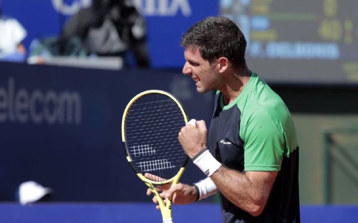 Federico Delbonis está jugando la qualy en el ATP 250 de Argentina, en Buenos Aires. Gentileza.