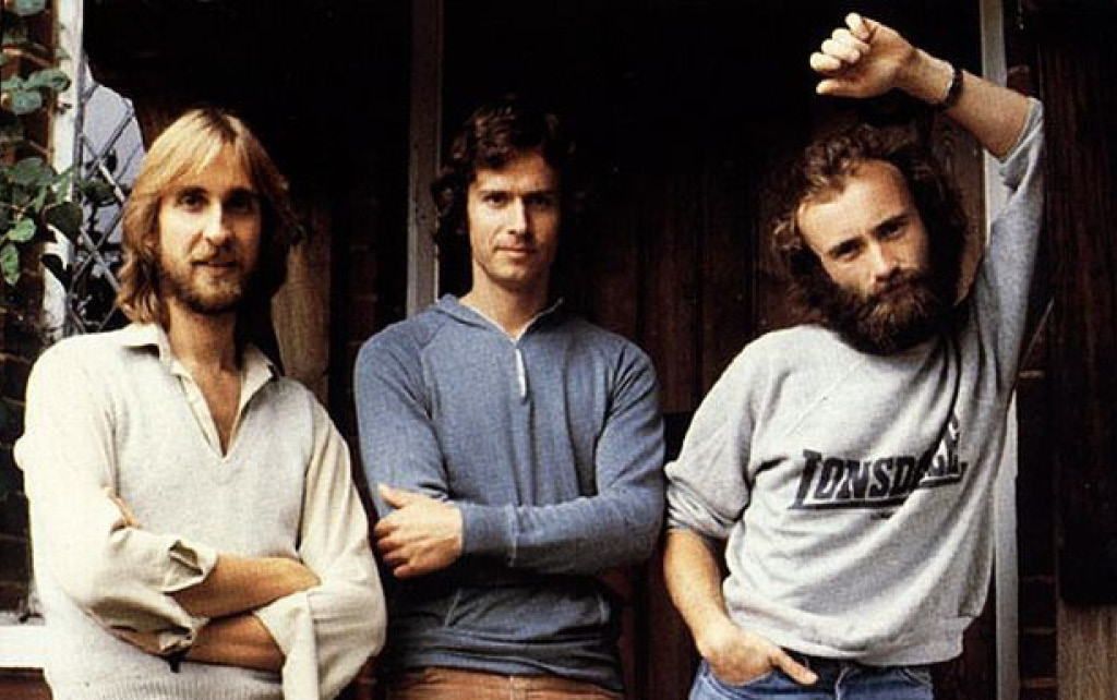 Los Genesis: Rutherford, Banks y Collins... y entonces fueron tres.