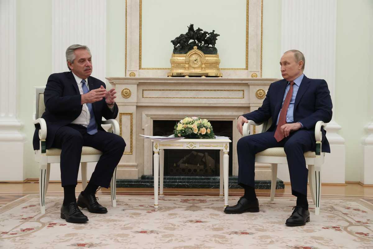 Fernández proposed to Putin that Argentina be Russia’s “gateway” in the region