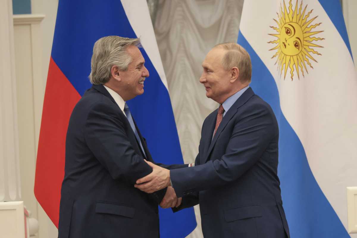 Alberto Fernández mantuvo un encuentro con el presidente de la Federación de Rusia, Vladimir Putin. 