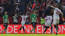 Imagen de Con un partidazo de Acuña, Sevilla le ganó el derbi a Betis