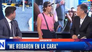 Video: una mujer interrumpió la transmisión de «América Noticias» para denunciar «acoso»