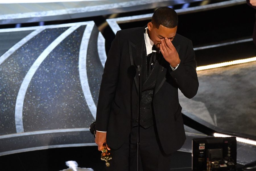 El actor se quebró al momento de dar su discurso, tras ser galardonado como mejor actor.-