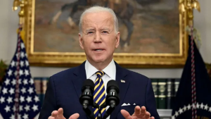 Biden aterrizó en Polonia, cerca de la frontera con Ucrania