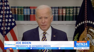 Biden anunció un embargo a los hidrocarburos de Rusia por la invasión de Ucrania