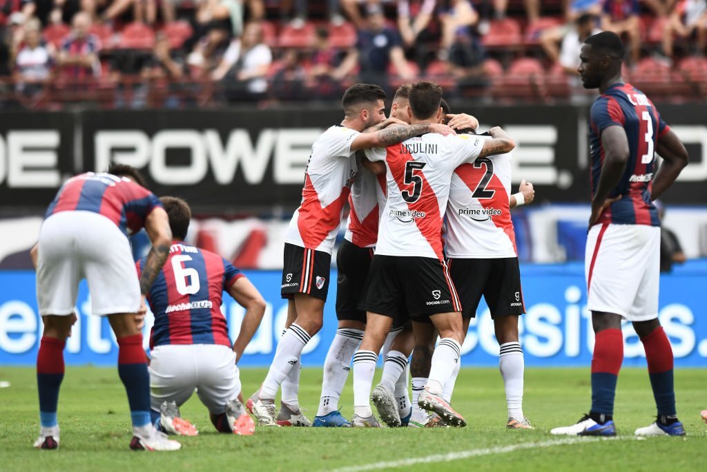 River derrotó a San Lorenzo el sábado y es el único de los cinco grandes en puestos de clasificación. 