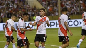 River no tuvo problemas y goleó 5 a 0 a Laferrere por Copa Argentina