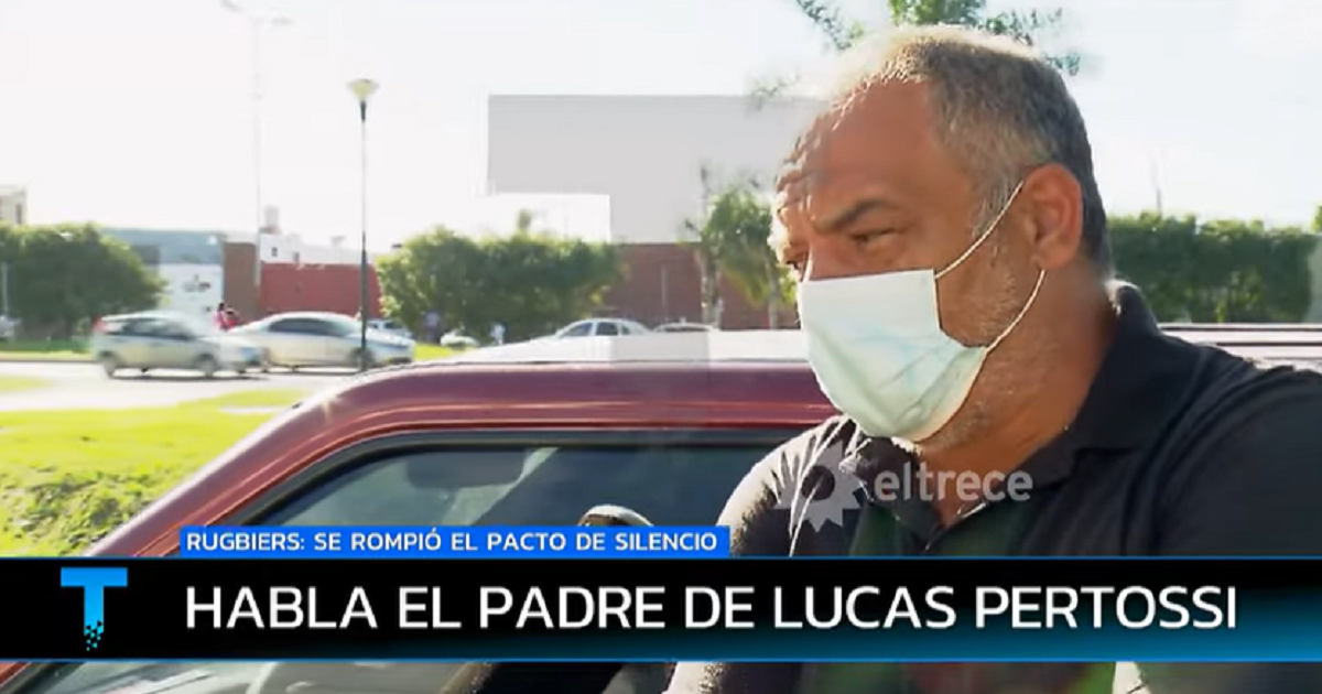 l no mat a nadie dijo el padre de Lucas Pertossi preso por el