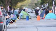 Imagen de Se levantó el acampe de organizaciones sociales en el centro de Neuquén