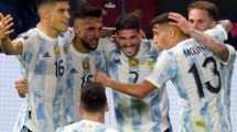 Imagen de Fiesta de goles y victoria argentina en la despedida antes del Mundial