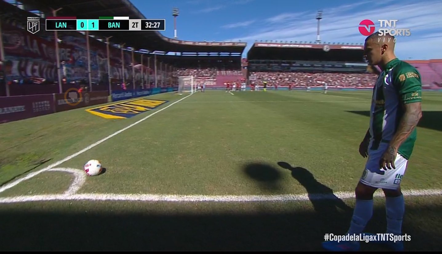 El gol de Banfield llegó con polémica. (CapturaTV)