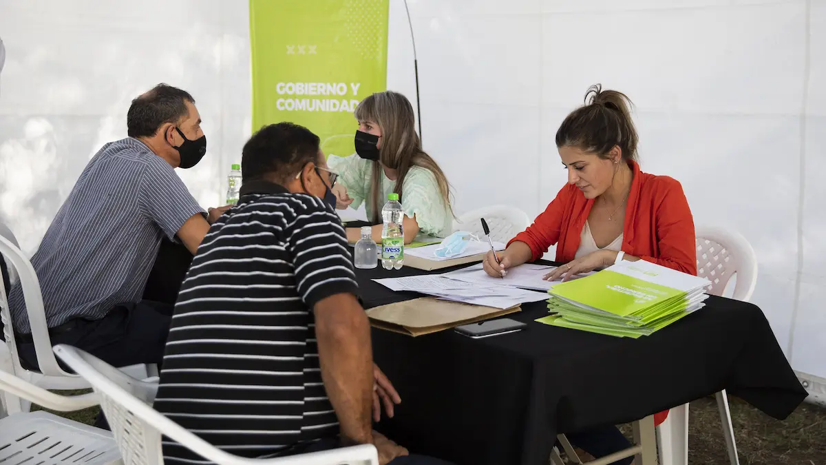 El trabajo estuvo a cargo de personal del Ministerio de Gobierno y del municipio local. Foto: gentileza.