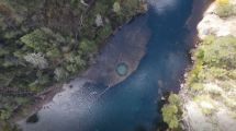 Imagen de Video: los piletones del Manso en otoño, sin turistas en una bella calma