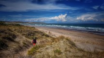 Imagen de Playas Doradas, la playa patagónica que crece junto a un nuevo parque nacional y el hidrógeno verde