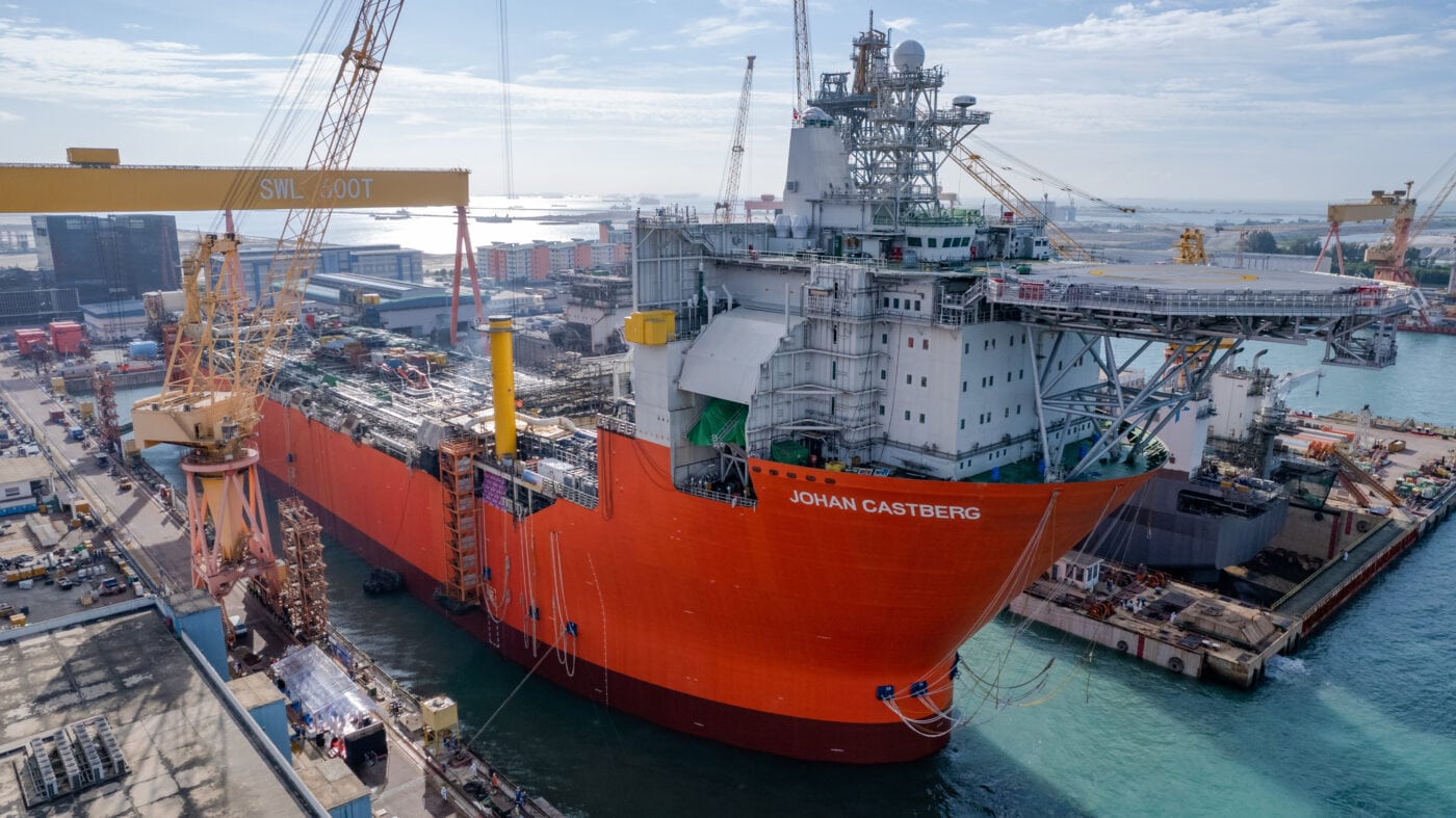 El buque FPSO tendrá una capacidad de producción de 200.000 barriles de petróleo al día. (Foto: gentileza)