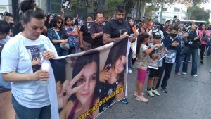 Familiares de Valentina pidieron justicia en el centro de Neuquén