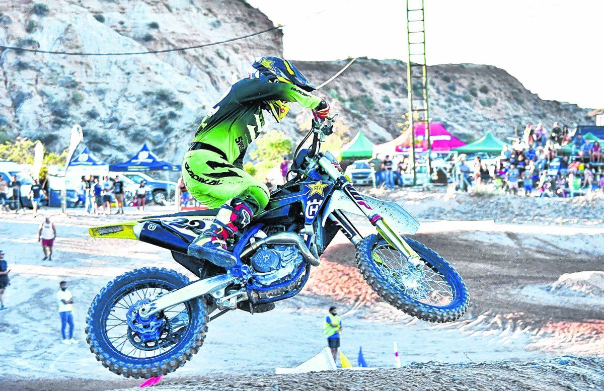 Osvaldo Pérez buscará la victoria en MX1 en el coliseo neuquino de La Barda. Gentileza.