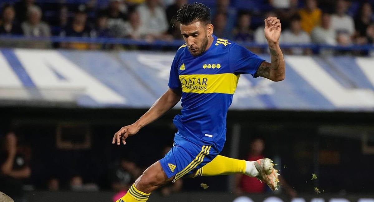 Eduardo Salvio es titular en Boca junto a Luis Vázquez en la ofensiva. 