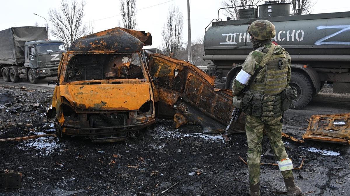 Ucrania advirtió que Rusia intensifica sus ataques en las provincias del este. 