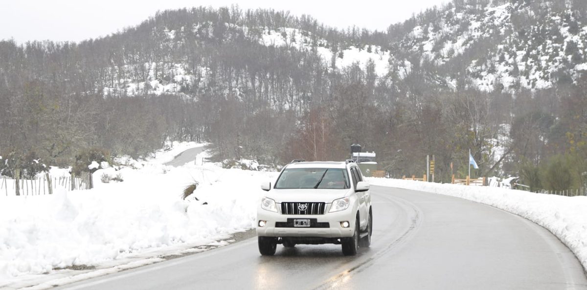 Se espera nieve y lluvia en Neuquén y Río Negro. Foto: Gentileza Neuquén Informa