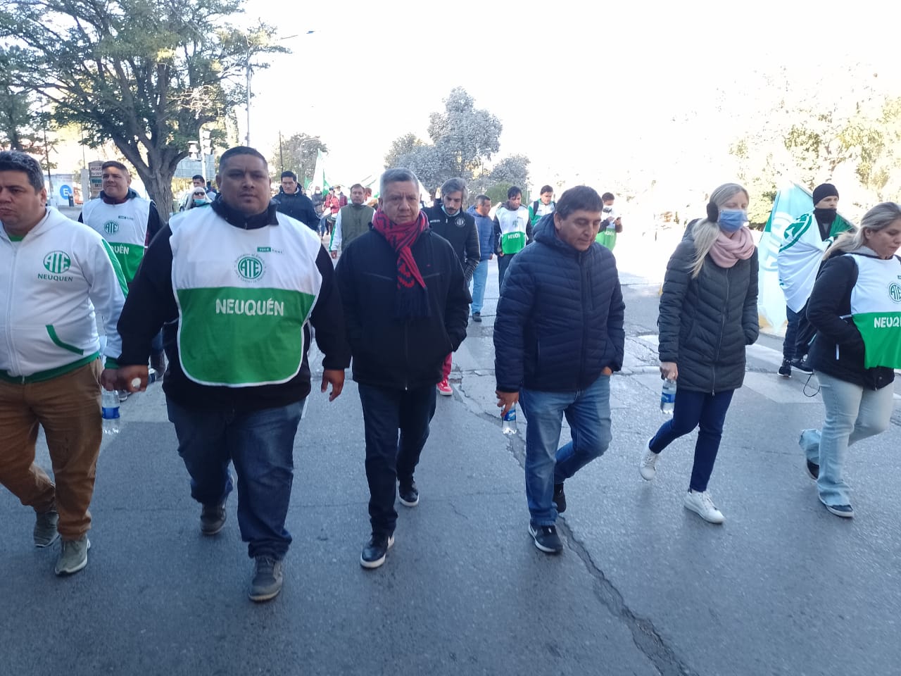 ATE anunció que mantendrá reuniones desde hoy y hasta el jueves con el Gobierno. (Foto archivo Yamil Regules).-