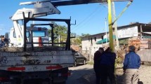 Imagen de Instalan un semáforo para controlar el tránsito en acceso a barrios de la zona sur de Regina