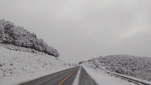 Recomiendan transitar con extrema precaución en las rutas 23 y 40 por las nevadas