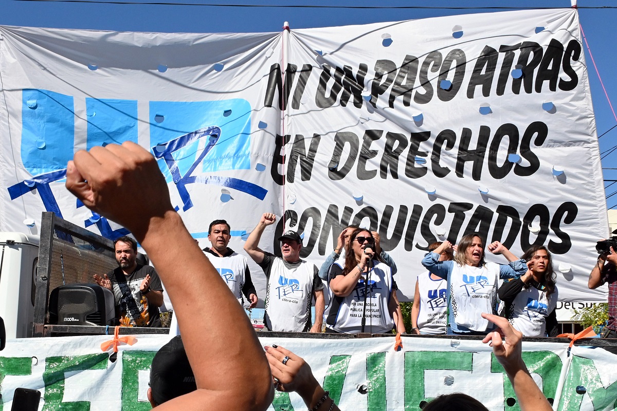 Esta semana se cumplirá el segundo paro docente de 48 horas. Foto: Marcelo Ochoa