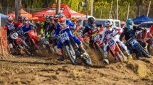 Imagen de Carrasco, dueño de la victoria en el Sur de la República de motocross